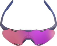 100percent Brille Hypercraft XS - Satin Storm Metallic - Purple Mirror Lens
