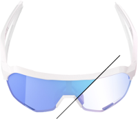 100percent Brille S2 - Bastille - Blue Mirror Photochromic Lens