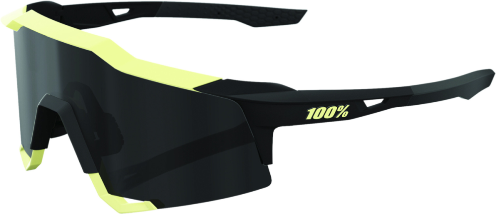100percent Brille Speedcraft Soft Tact Glow - Black Mirror Lens