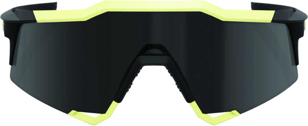 100percent Brille Speedcraft Soft Tact Glow - Black Mirror Lens