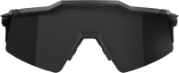 100percent Brille Speedcraft SL - Matte Black Gloss Black - Black Mirror Lens