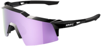 100percent Brille Speedcraft SL - Polished Black - HiPER Polarized Lavender
