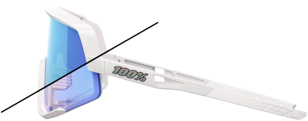 100percent Brille Glendale - Bastille - Blue Mirror Photochromic Lens