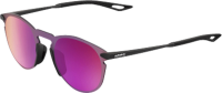 100percent Brille Legere Round - Soft Tact Black - Purple Mirror