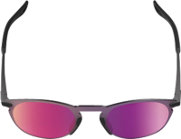 100percent Brille Legere Round - Soft Tact Black - Purple Mirror