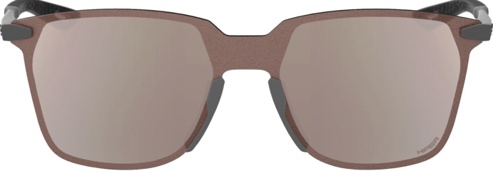 100percent Brille Legere Square Soft Tact Cool Gray - HiPER Crimson Silver Mirror Lens