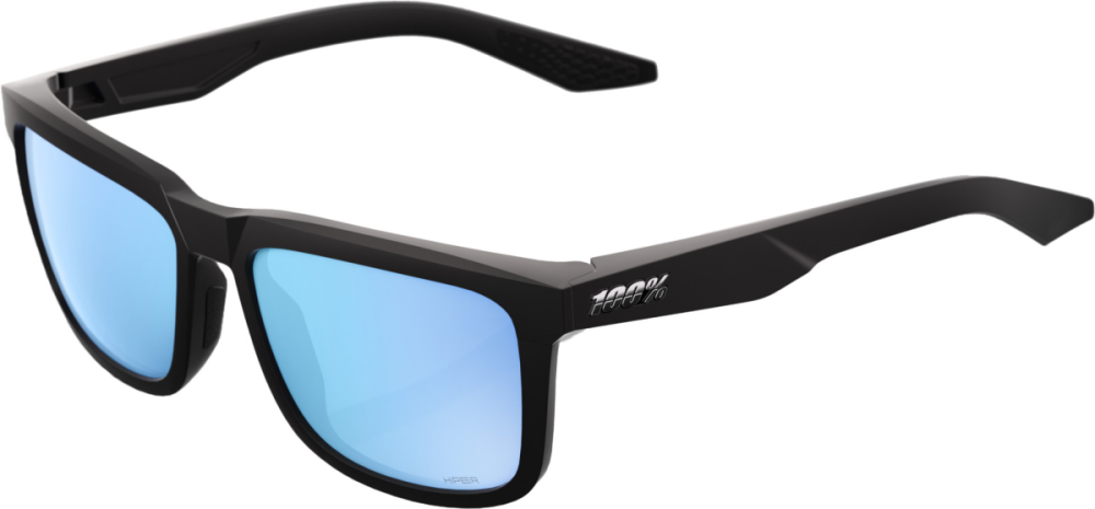 100percent BLAKE - Matte Black - HiPER Blue