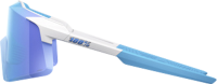 100percent Brille Aerocraft - Matte White - HiPER Blue Mirror Lens