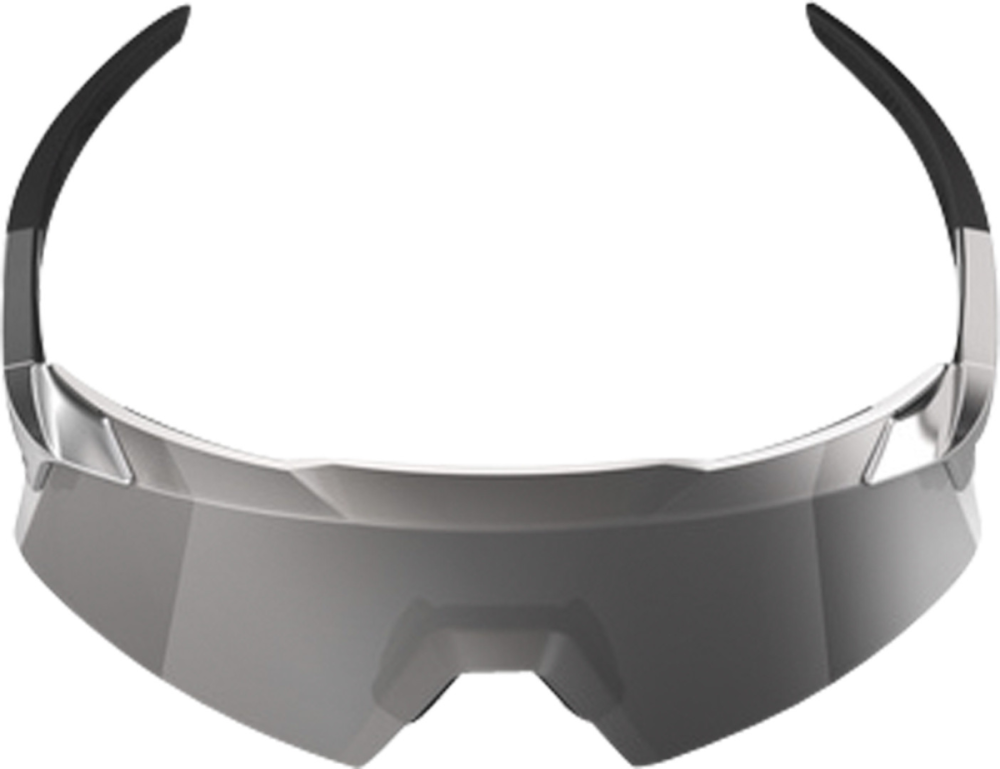 100percent Brille Aerocraft - Gloss Black Chrome - HiPER Silver Mirror Lens