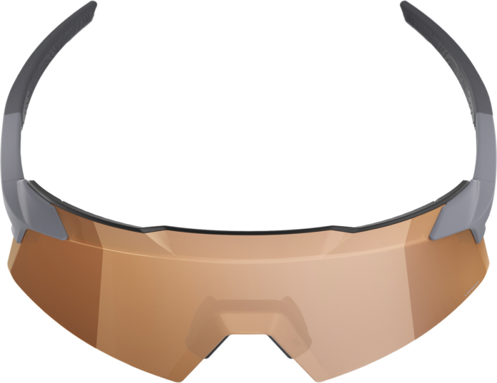 100percent Brille Aerocraft - Soft Tact Grey - HiPER Copper Mirror Lens