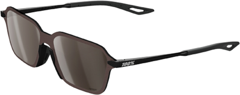 100percent Legere Trap Brille Matte Black - Hiper Silver Mirror Le