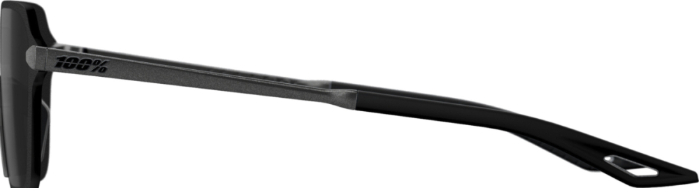 100percent Legere Trap Brille Matte Gunmetal - Black Mirror Lens