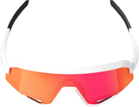 100percent Brille Slendale - Soft Tact White - HiPER Red Multilayer Mirror Lens