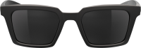 100percent Brille Erba - Soft Tact Black - Smoke Lens