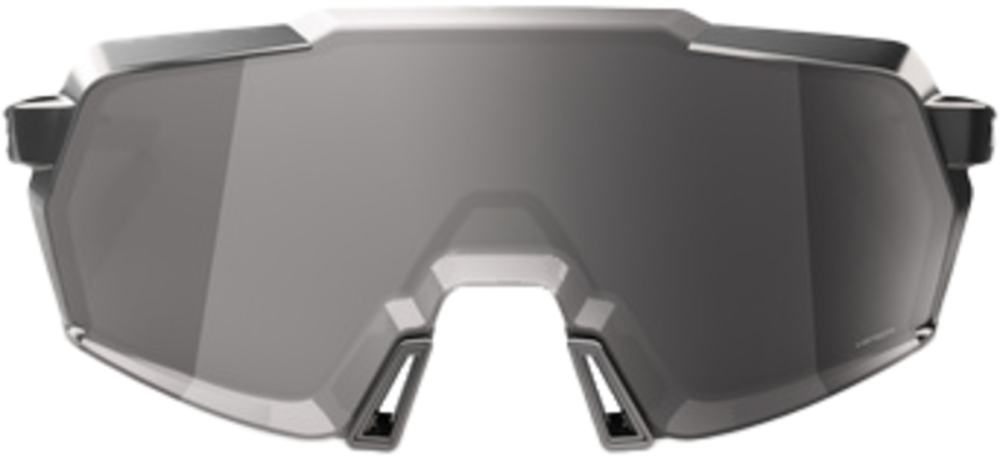 100percent Brille Korbin - Gloss Black Chrome - HiPER Silver Chrome Mirror Lens