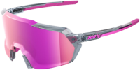 100percent Brille Korbin - Polished Translucent Grey - Purple Multilayer Mirror Lens