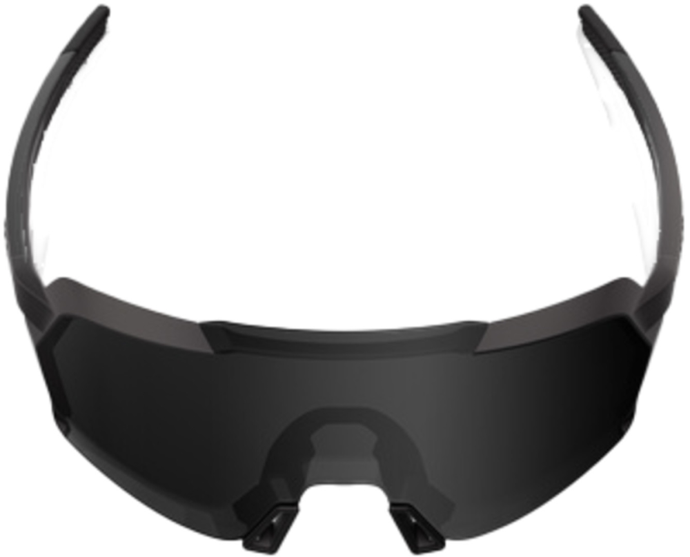 100percent Brille Korbin - Matte Black Gloss Black - Black Mirror Lens