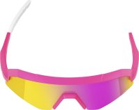 100percent Brille Slendale XS - Pitaya - HiPER Vital Pink Mirror Lens