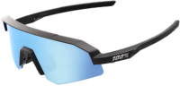 100percent Brille Slendale XS - Matte Black - HiPER Blue Multilayer Mirror Lens