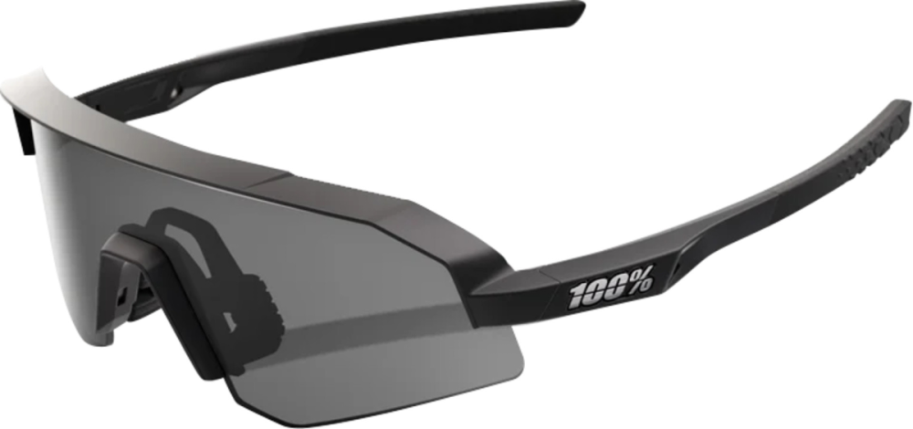 100percent Brille Slendale XS - Matte Black - Smoke Lens