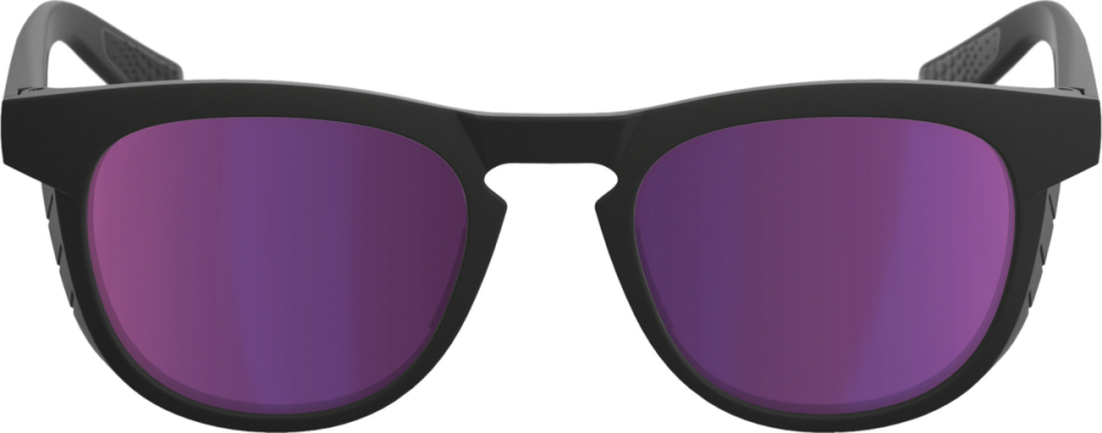 100percent Brille Slent Matte Black Purple Multilayer Mirror Lens