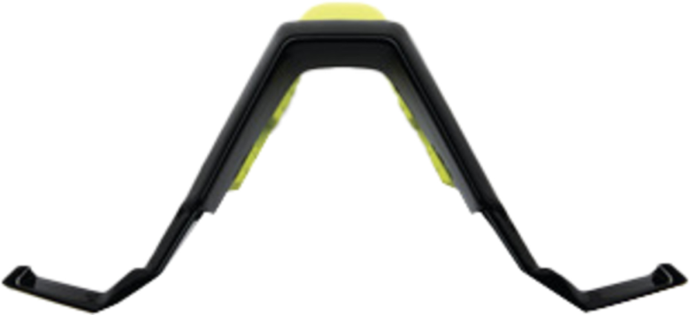 100percent SPEEDCRAFT / S3 Nose Bridge Kit - Regular - Gloss Black