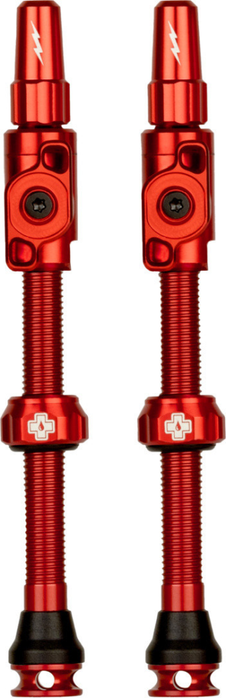 Muc-Off Tubeless Valves Big Bore Lite 90mm, Rot