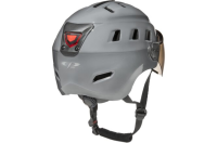CP Bike CHIMO Helmet visor clear grey shiny, S/M