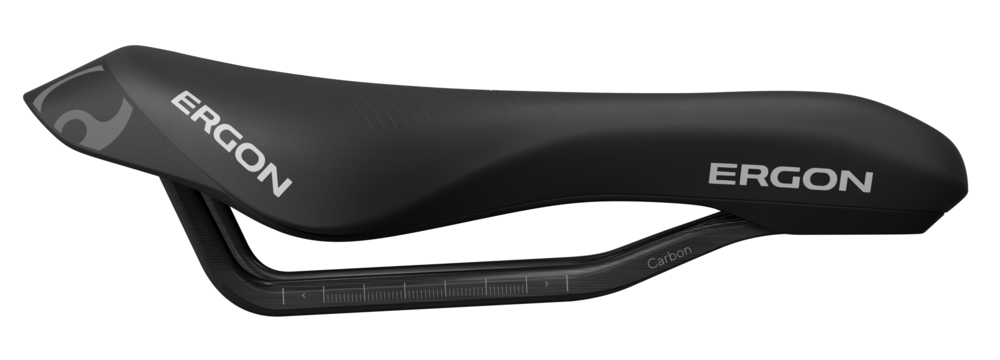 Ergon Sattel SR Tri Pro Carbon Lady Front mit Öffnung black