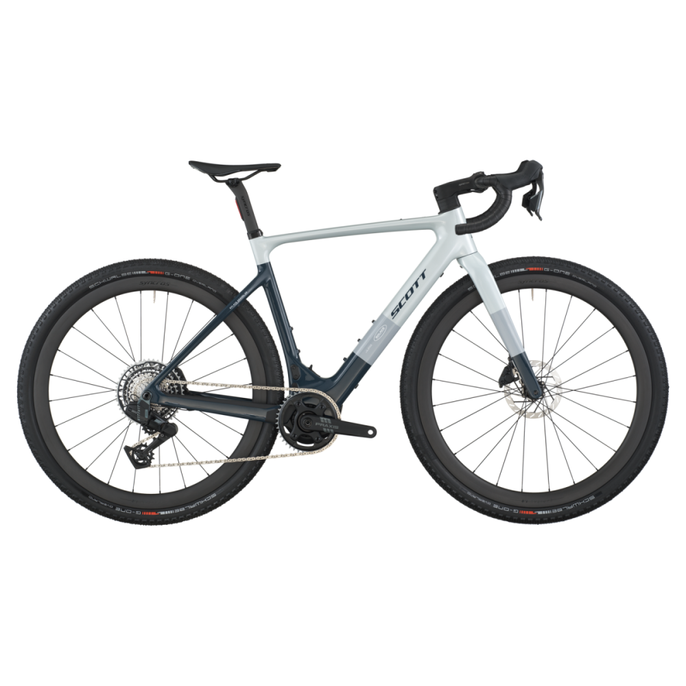 Scott Solace Gravel 20, squid blue/beluga grey, L