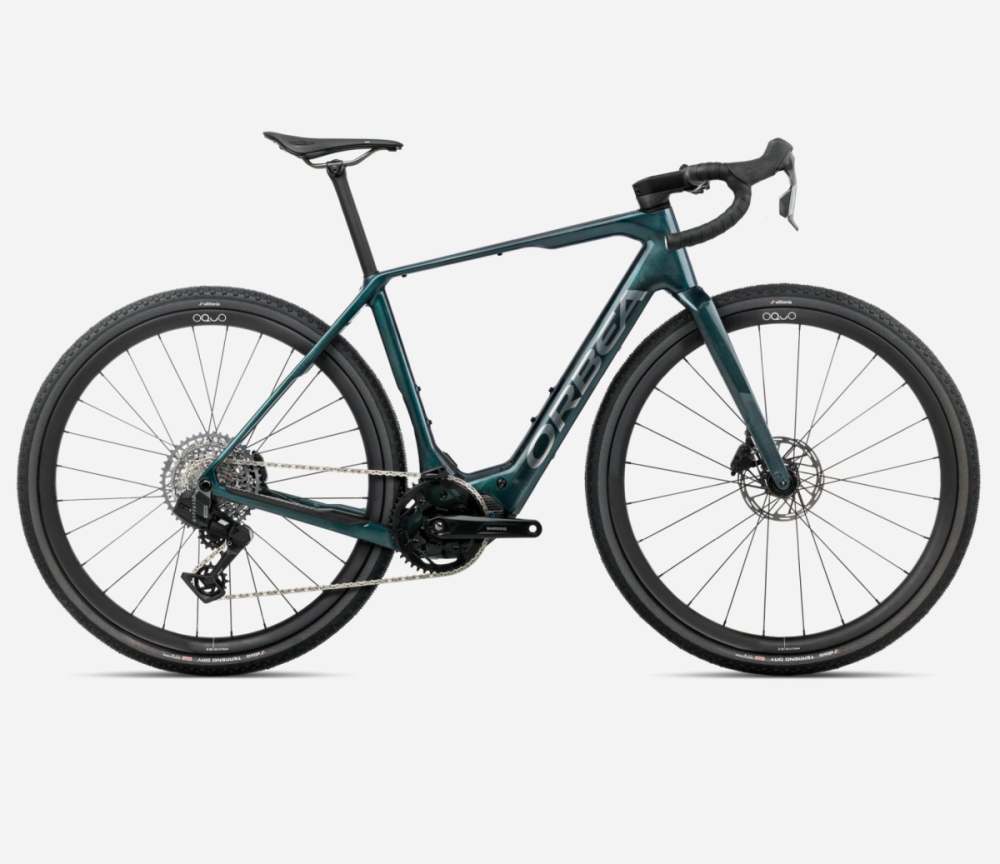 Orbea DENNA M31e Escape Green Gloss - Foggy Matt, L