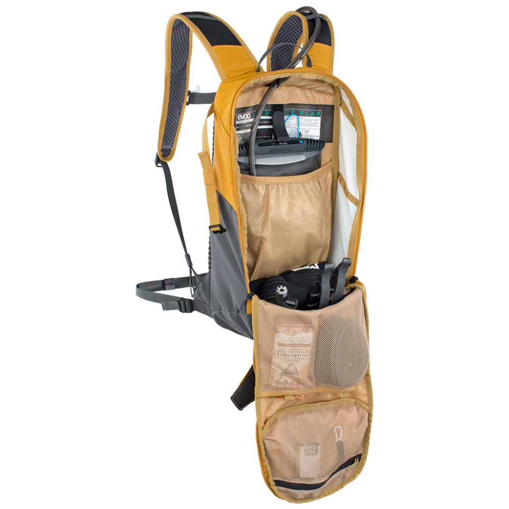 Evoc Ride 8L Backpack, loam/carbon grey