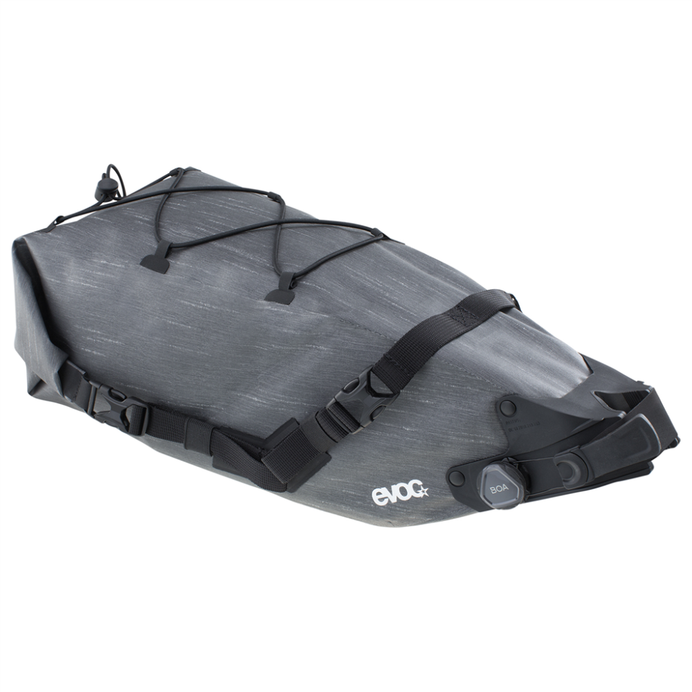 Evoc Seat Pack Boa WP 8L, black/carbon grey