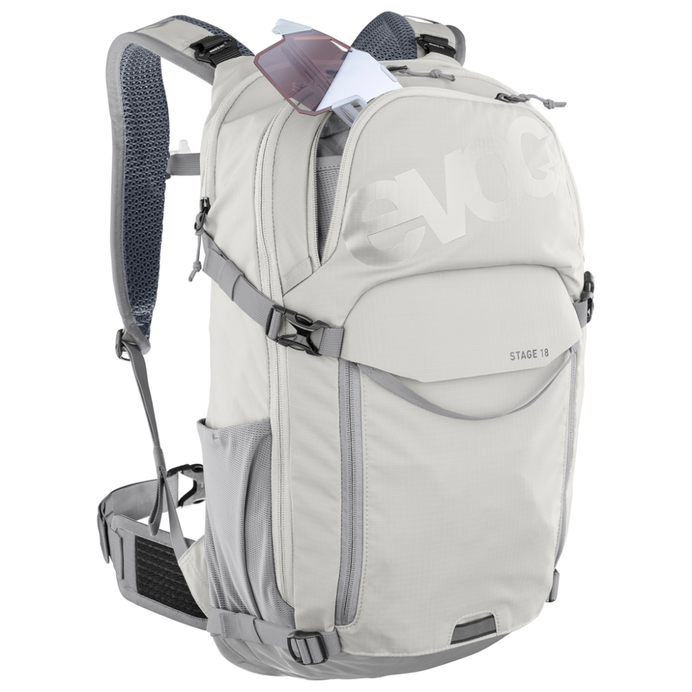 Evoc Stage 18L Backpack, sand/stone