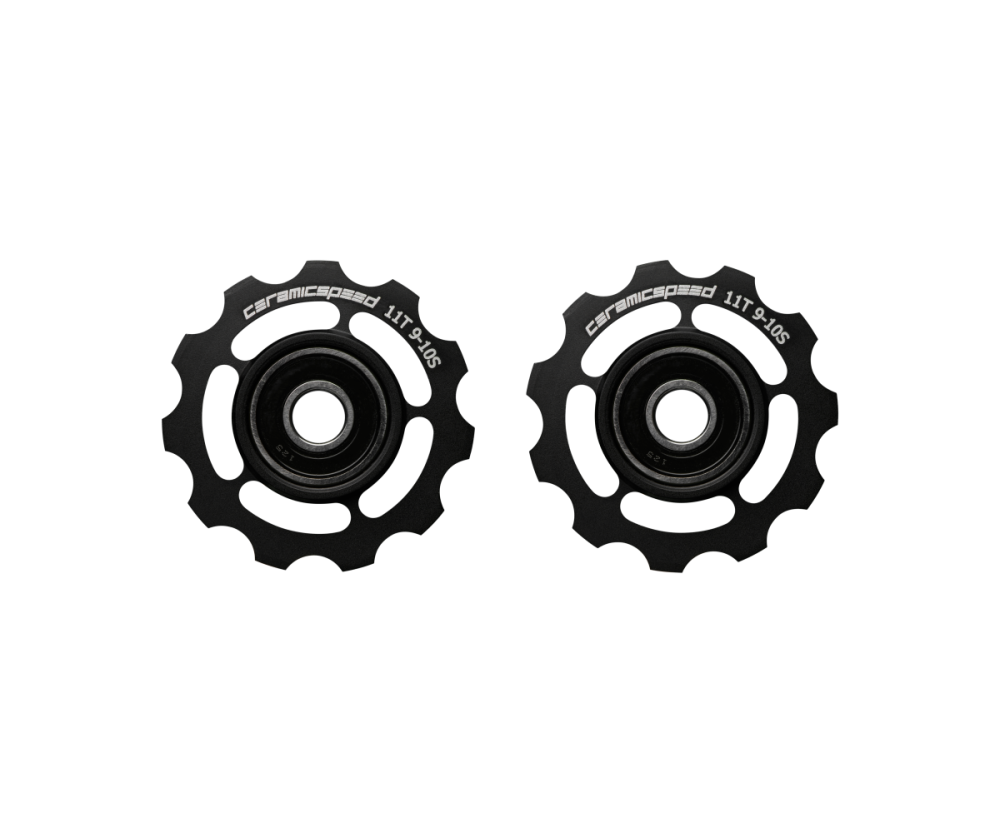 CeramicSpeed Pulley Wheels for Shimano 9+10s Black