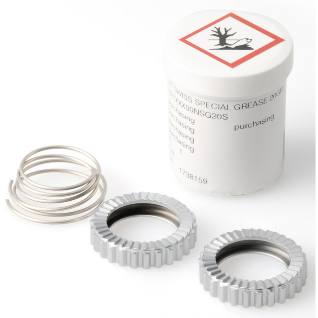 DT Swiss Zahnscheiben Kit Ratchet 24T, 2 Stk. inkl. Feder und Fett