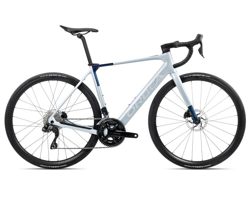 Orbea GAIN M30i L Halo Silver (Matt) - Blue C