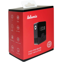 Lelumia Minipumpe Elektrisch, max. 130 psi inkl. USB-C Ladekabel schwarz