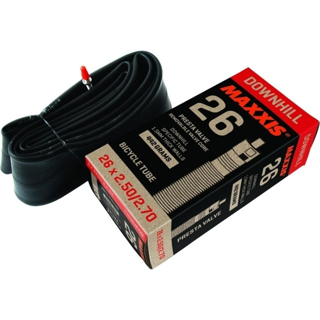 Maxxis Schlauch Downhill Presta 26x2.50-2.70, 62/68-559, Ventil 48mm