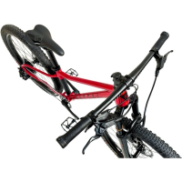 Rascal Bikes Wild 24 Kette 9-Gang, Ruby Red 24 Zoll
