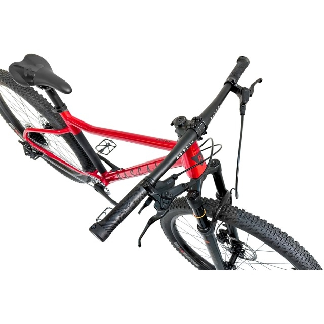Rascal Bikes Wild 26 Kette 9-Gang, Ruby Red 26 Zoll
