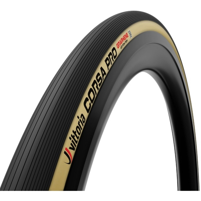 Vittoria Corsa Pro TLR 700x32C (Giro d'Italia Bundle), 32-622 faltbar Cores/Graph 2.0 br/schw (inkl. Milch u.