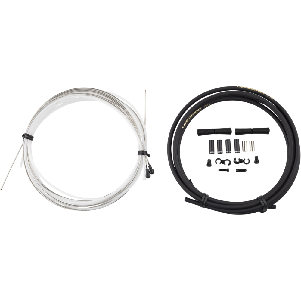 Jagwire Bremskabel/Hülle, BRAKE ELITE Sealed ROAD 5mm Set STS-EL Elite Polished CSX STEALTH black SCK050