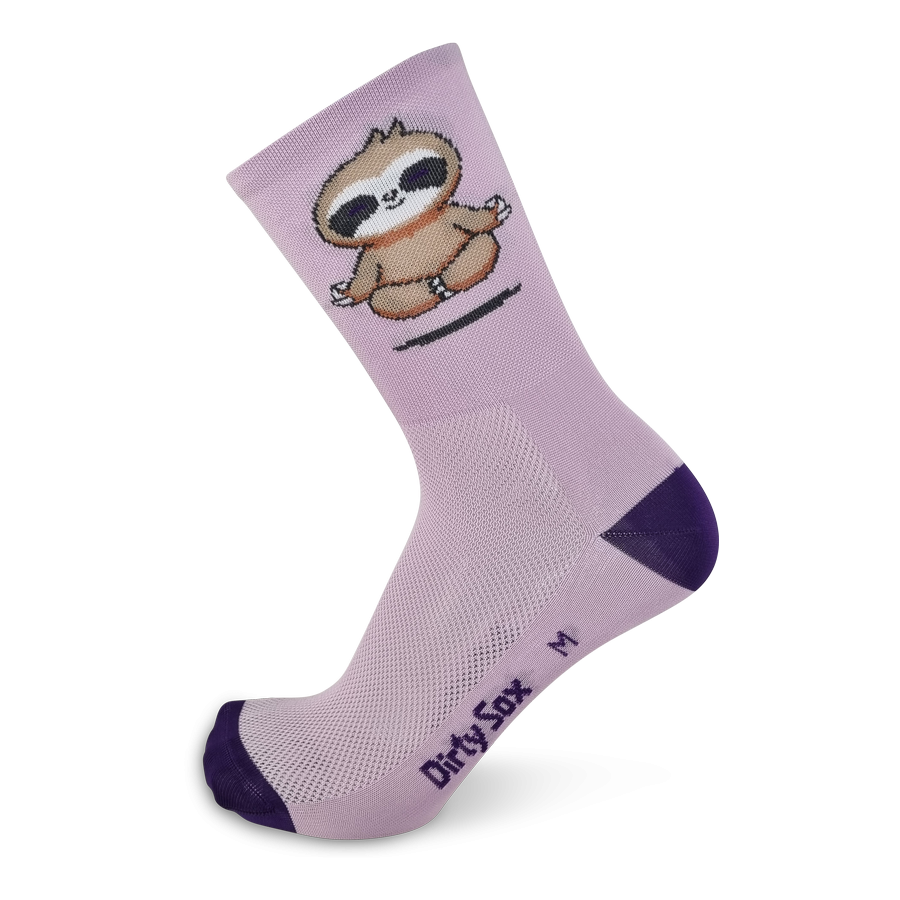DirtySox Sloth - Berry - L (44-47)