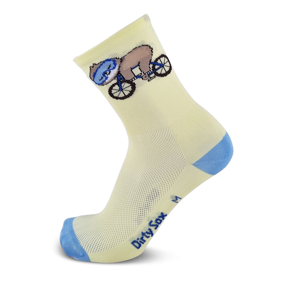 DirtySox Socks Sloth - Lemon - S (35-39)