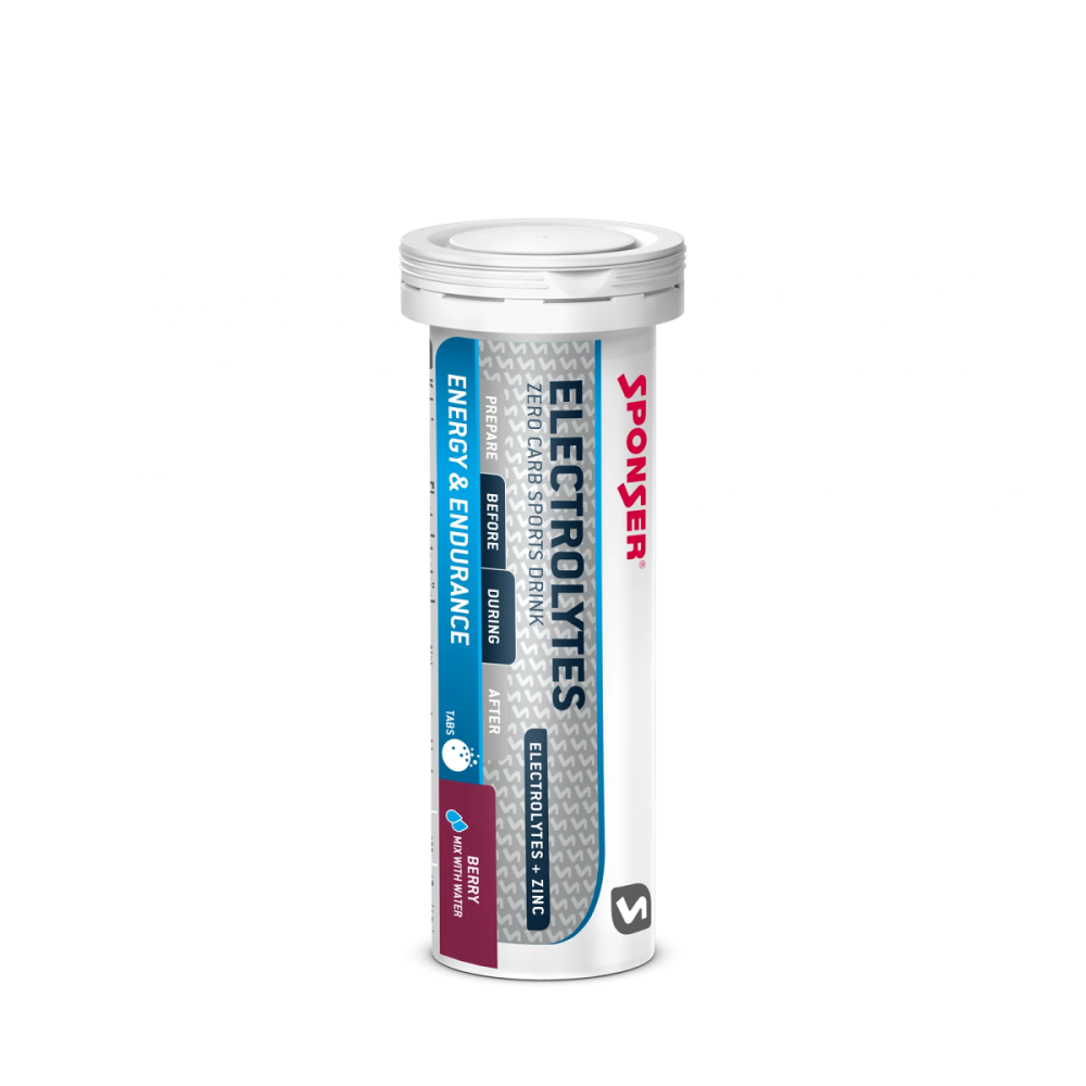 Sponser Electrolytes Tabs, 10 Tabs à 4,5g, Lemon