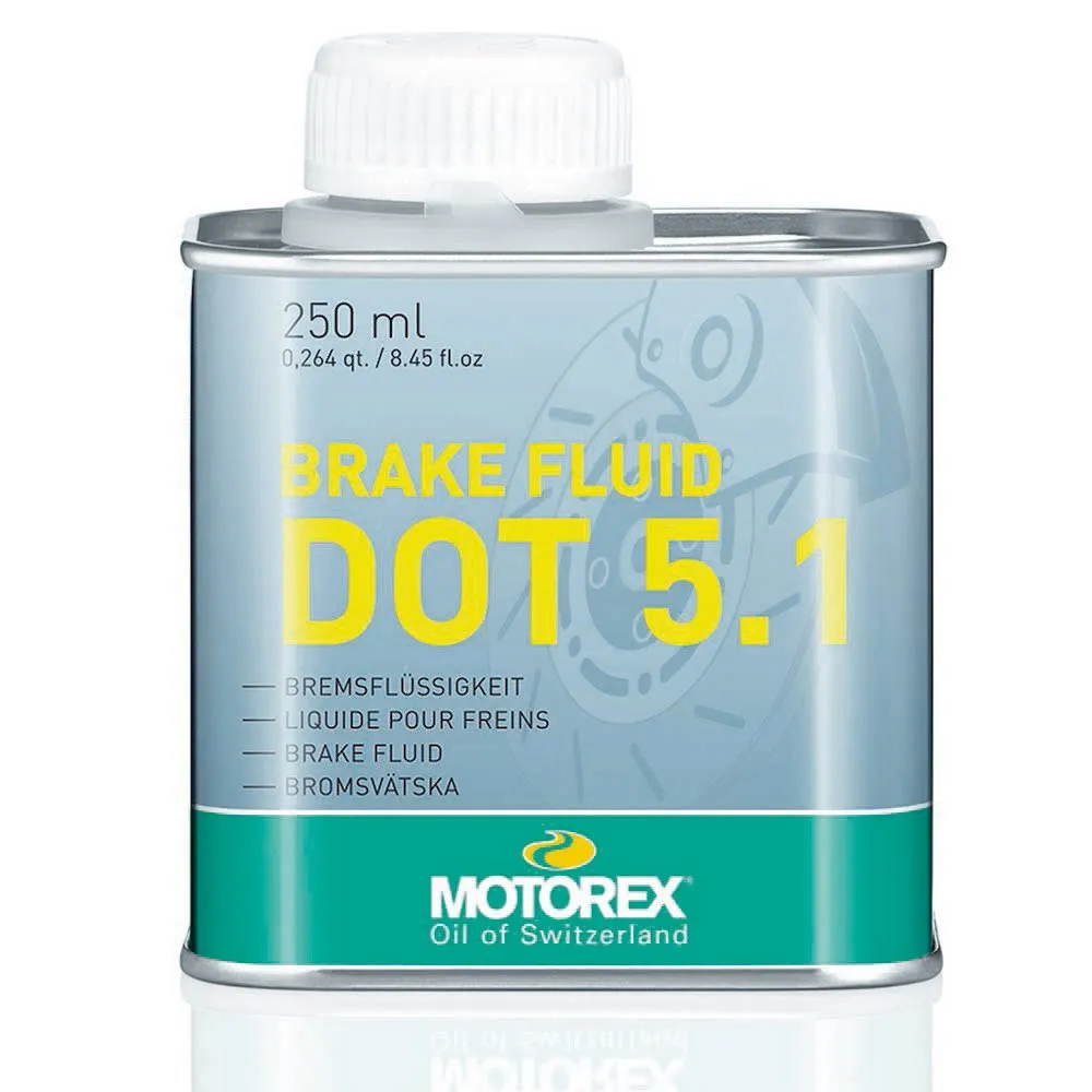 MOTOREX Brake Fluid DOT 5.1 Bremsflüssigkeit Flasche 250 ml
