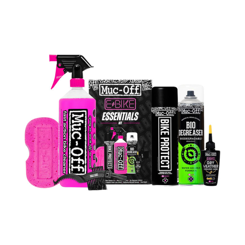 Muc-Off eBike Essentials Clean Protect & Lube Kit Ein kleines, aber feines Bündel von E-Wundern