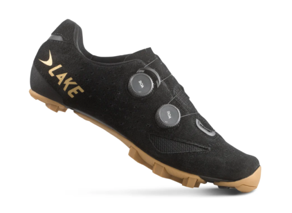 Lake Cycling Mx238 Gravel Black Suede/gold