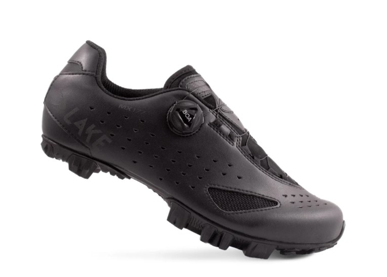 Lake Cycling Mx177-x Black/black Reflective 46